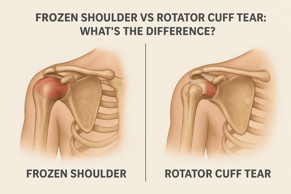 Frozen Shoulder vs Rotator Cuff Injury: What’s the Difference?